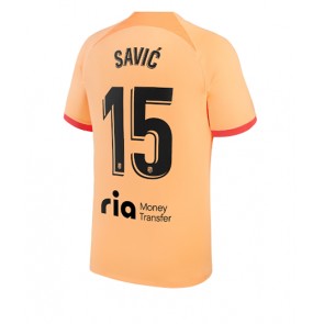 Atletico Madrid Stefan Savic #15 Tredje Tröja 2022-23 Korta ärmar